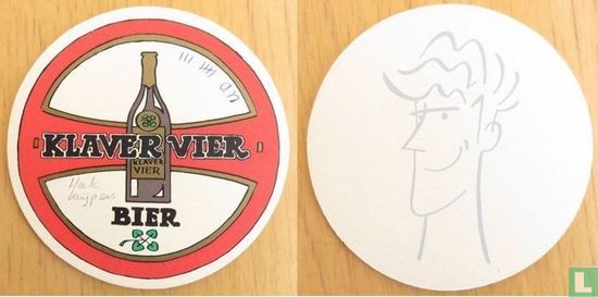 Franka - bierviltje Klaver Vier Bier / Rix - Afbeelding 2