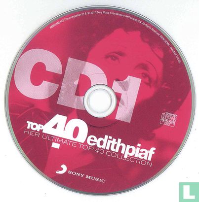 Top 40 Edith Piaf - Her ultimate Top 40 Collection - Image 3