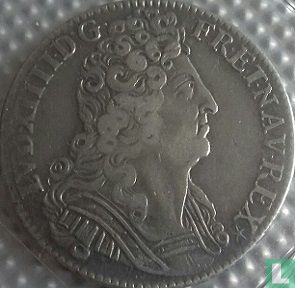 France ¼ ecu 1710 (A) - Image 2