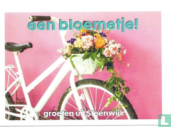 Een bloemetje! groeten uit Steenwijk - Afbeelding 1