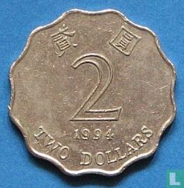 Hong Kong 2 dollars 1994 - Afbeelding 1