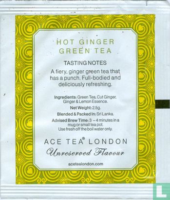 Hot Ginger Green Tea - Afbeelding 2