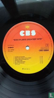 Bob Dylan's Greatest Hits  - Afbeelding 3