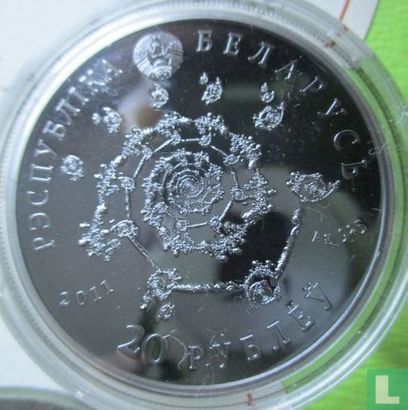 Belarus 20 rubles 2011 (PROOF) "Arabic Dance" - Image 1