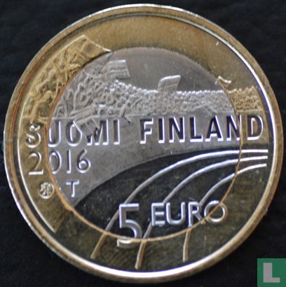 Finland 5 euro 2016 "Football" - Afbeelding 1