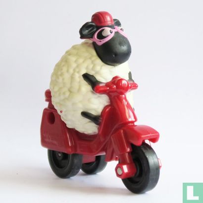 Shirley the sheep on a scooter - Image 1