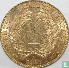 Frankreich 10 Franc 1899 (Ceres) - Bild 1