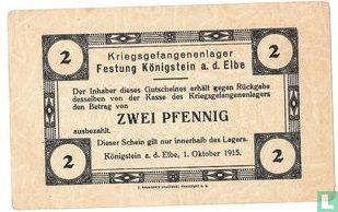 Königstein a.d. Elbe 2 Pfennig 1915