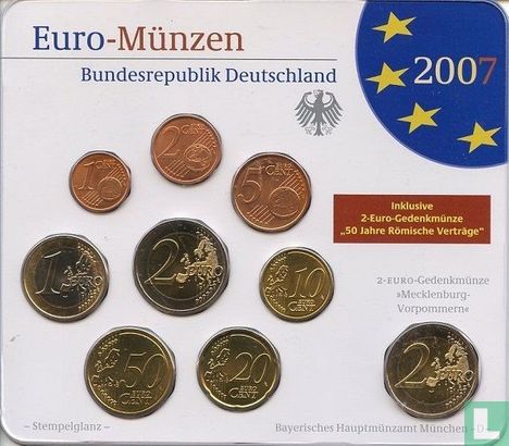 Germany mint set 2007 (D) - Image 1