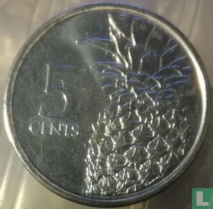 Bahamas 5 cents 2015 - Image 2