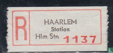 HAARLEM Station Hlm Stn 