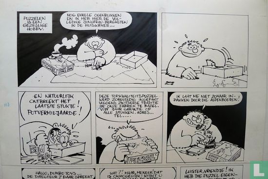 Cromheecke, Luc - page originale (p.8) - Tom Carbon - (1992) - Image 2