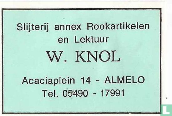 Slijterij annex Rookartikelen W.Knol