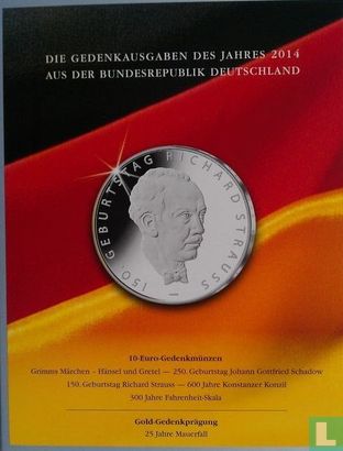 Allemagne coffret 2014 "Editions commémoratives 2014" - Image 1