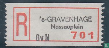 's-GRAVENHAGE Nassauplein Gv N