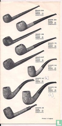 Dunhill Pipe Shapes Chart - Image 2