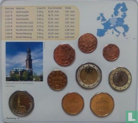 Germany mint set 2008 (J) - Image 2
