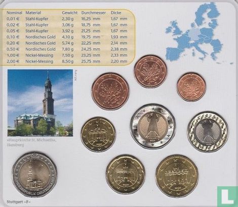 Germany mint set 2008 (F) - Image 2