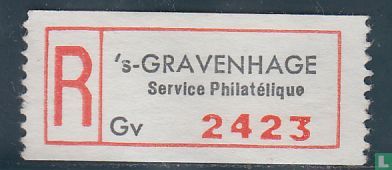's-GRAVENHAGE Service Philatélique Gv