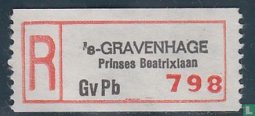 's-GRAVENHAGE Prinses Beatrixlaan Gv Pb