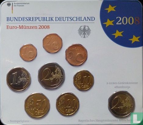 Duitsland jaarset 2008 (D) - Afbeelding 1