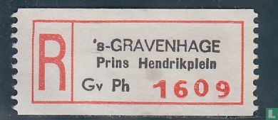 's-GRAVENHAGE Prins Hendrikplein Gv Ph [breed]