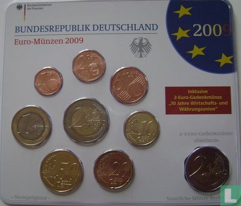 Germany mint set 2009 (A) - Image 1
