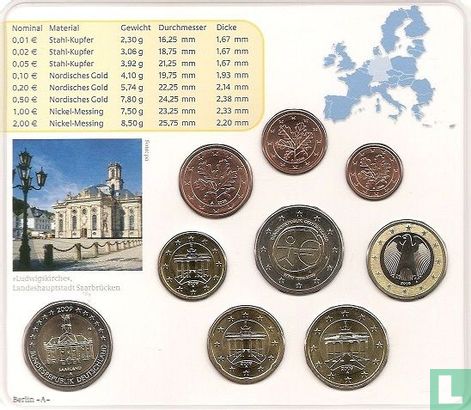 Germany mint set 2009 (A) - Image 2
