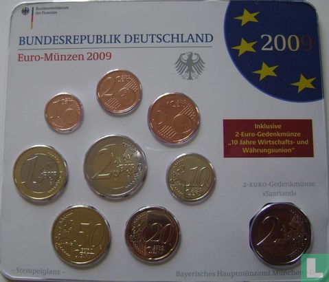 Germany mint set 2009 (D) - Image 1