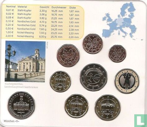 Germany mint set 2009 (D) - Image 2
