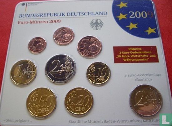 Duitsland jaarset 2009 (G) - Afbeelding 1
