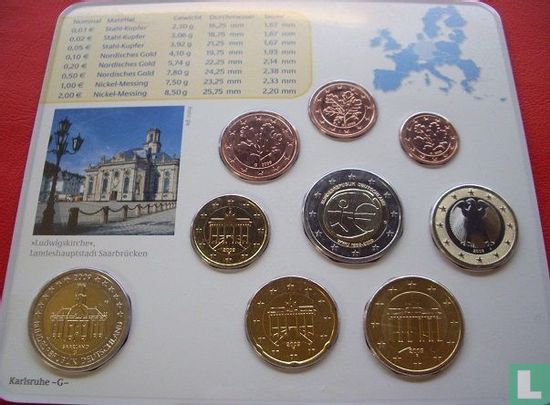 Duitsland jaarset 2009 (G) - Afbeelding 2