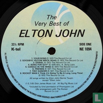 The Very Best of Elton John - Bild 3