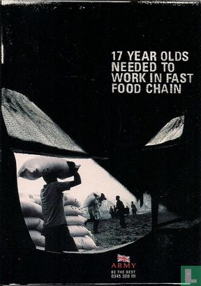 The Army "17 Year Olds Needed To Work..." - Image 1