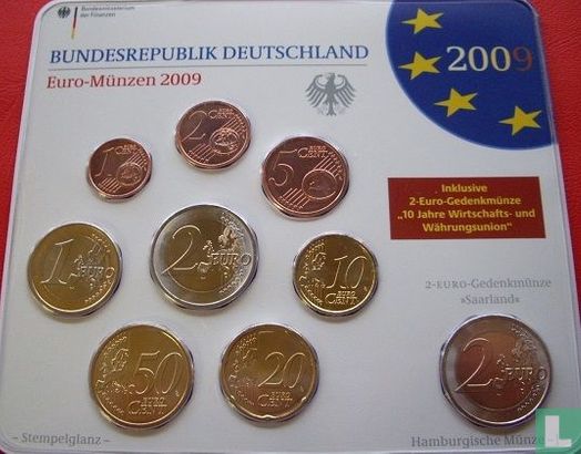 Duitsland jaarset 2009 (J) - Afbeelding 1