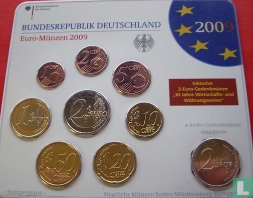 Germany mint set 2009 (F) - Image 1