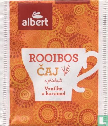 Rooibos Caj s prichuti Vanilka a karamel - Bild 1