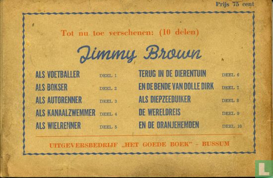 Jimmy Brown en de oranjehemden - Afbeelding 2
