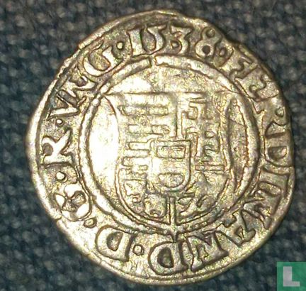 Hungary 1 denár 1538 - Image 1