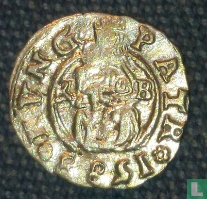 Hongarije  1 denar  1588 - Afbeelding 1