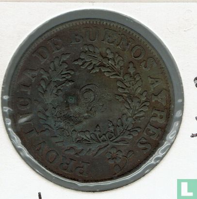 Buenos Aires 2 reales 1854 - Image 1