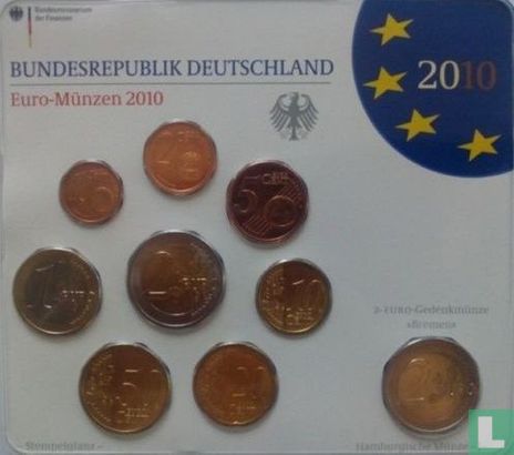 Duitsland jaarset 2010 (J) - Afbeelding 1