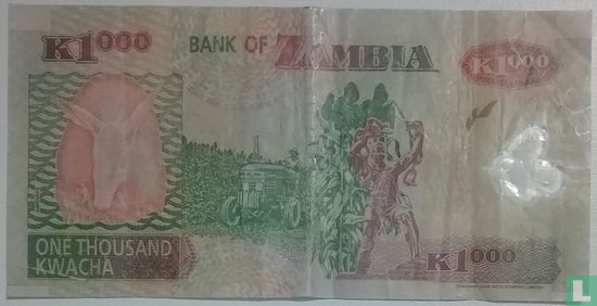 Zambie 1000 Kwacha 2006 - Image 2