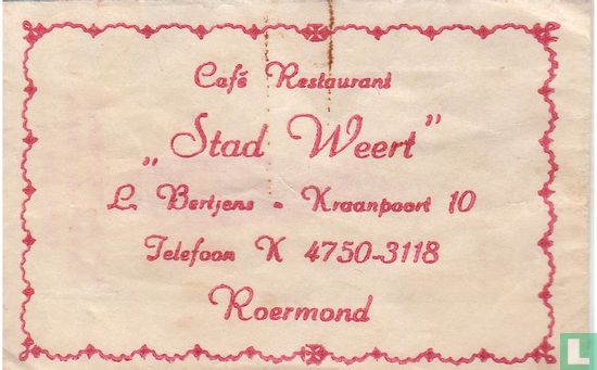 Café Restaurant "Stad Weert" - Image 1