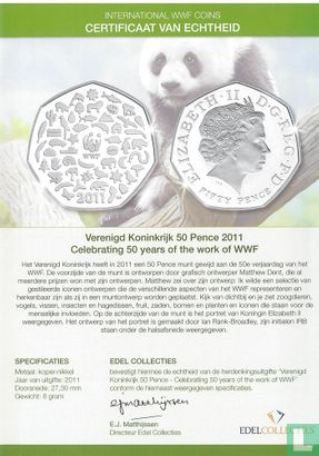 Vereinigtes Königreich 50 Pence 2011 "50th anniversary of the World Wildlife Fund" - Bild 3