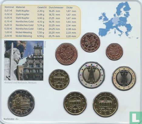 Germany mint set 2010 (G) - Image 2
