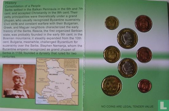 Servië euro proefset 2005 - Bild 2