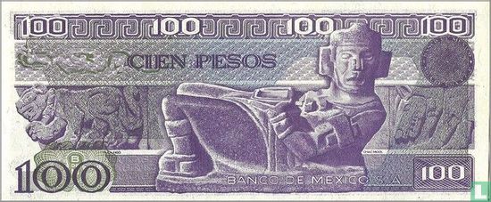 Mexique 100 Pesos 1982 (3) - Image 2