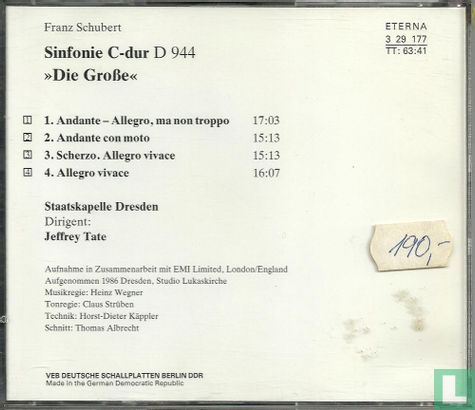 Schubert Sinfonie C-dur D944 - Afbeelding 2