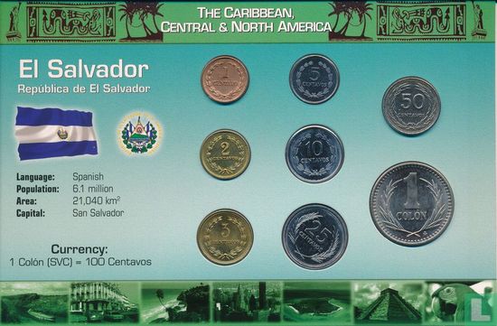 El Salvador Kombination Set "Coins of the World" - Bild 2
